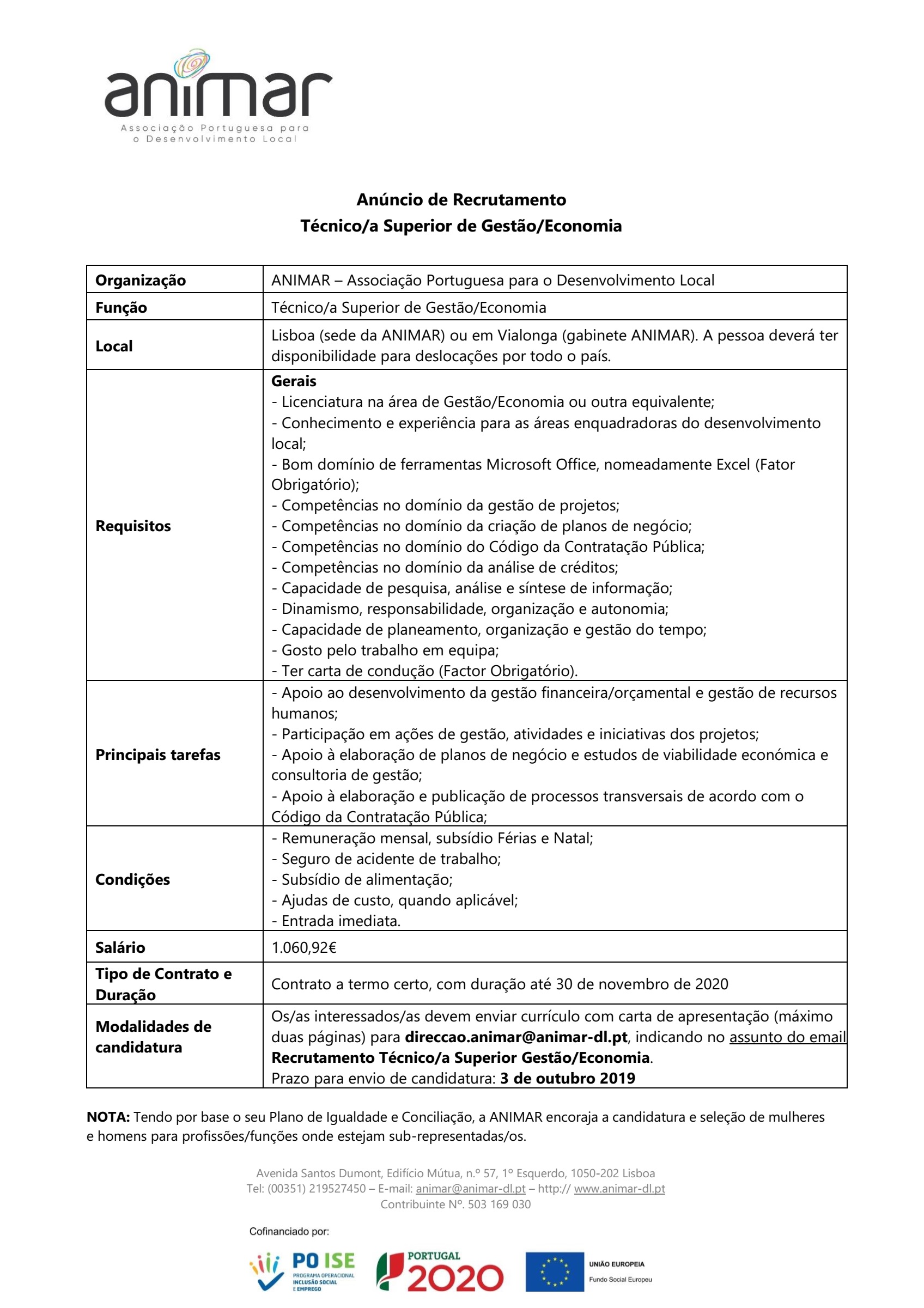 Processo de Recrutamento